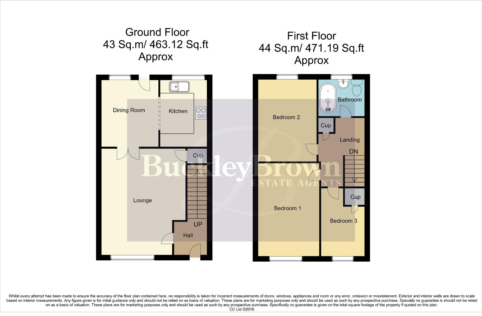 Kensington Close, Sutton-In-Ashfield floorplan