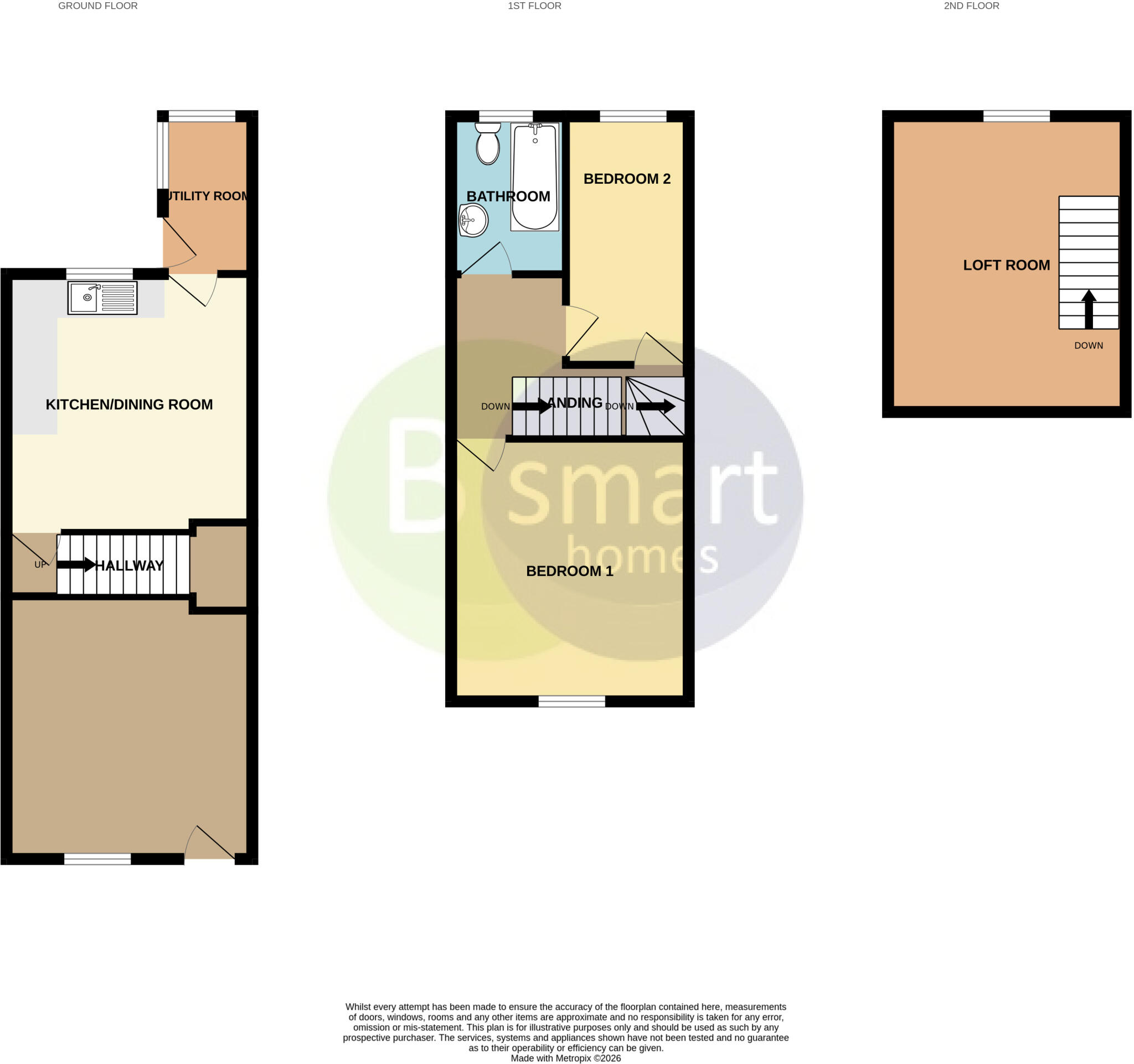 Lorna Road, Mexborough floorplan