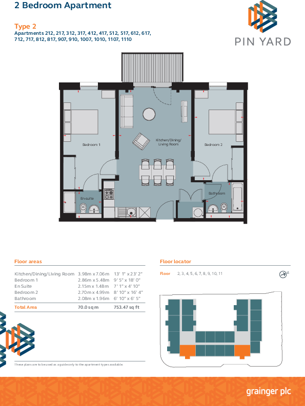 Pin Yard, Leeds Leeds LS11 floorplan