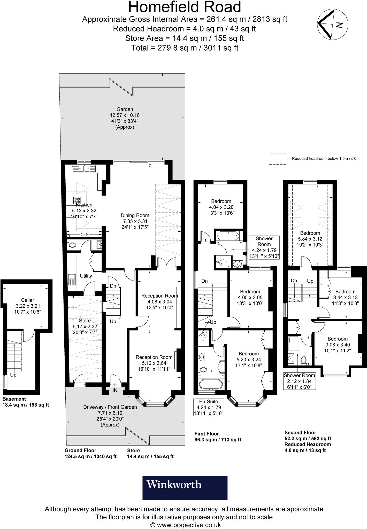 Homefield Road, London, W4 floorplan