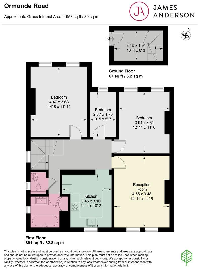 Ormonde Road, East Sheen, SW14 floorplan