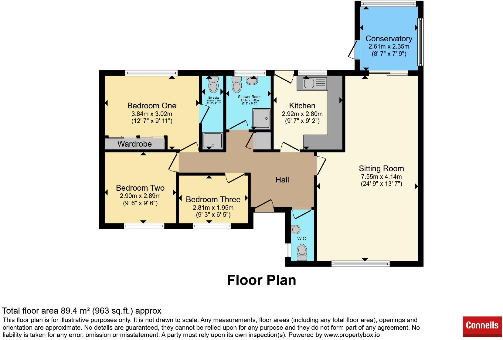 Twarnley Rise, WORCESTER floorplan