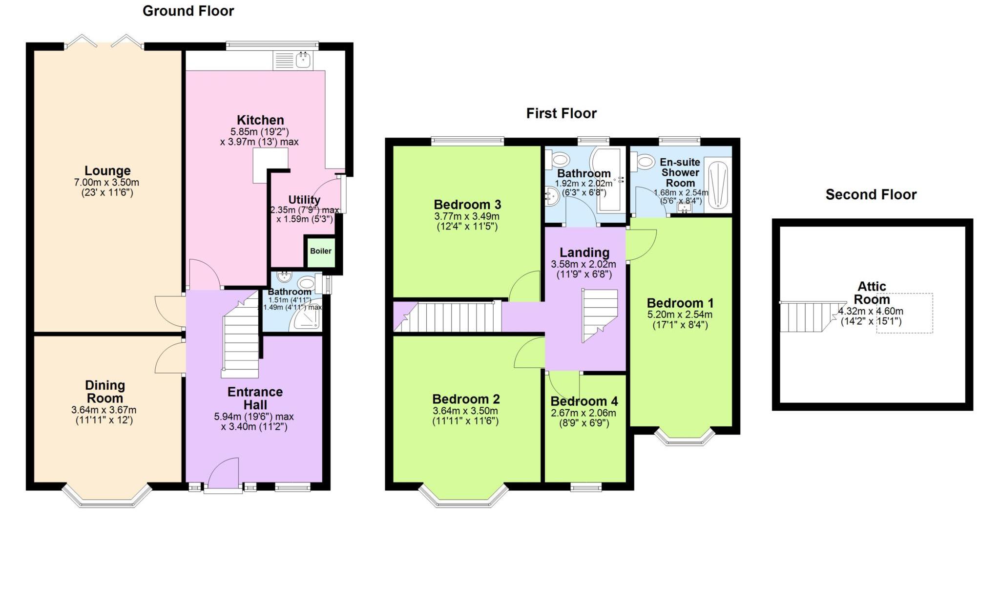 Bleak Hill Road, Eccleston floorplan