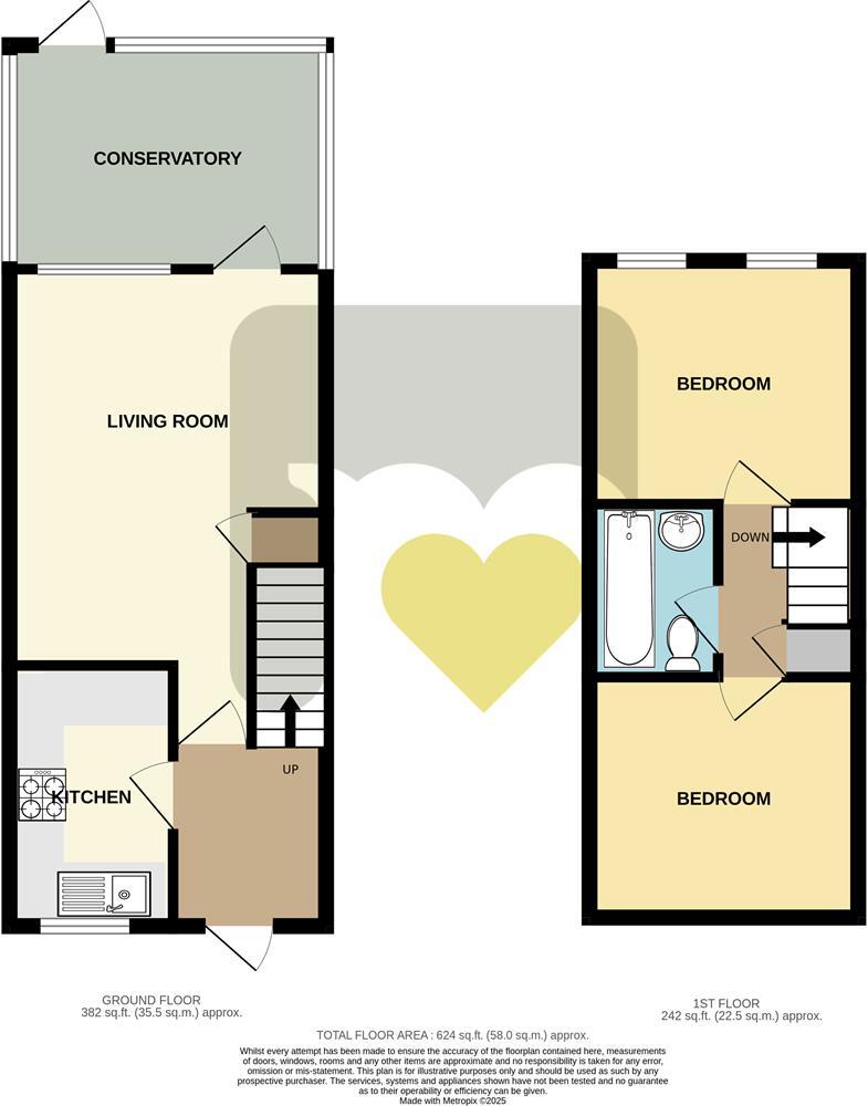 The Mall, Brading floorplan