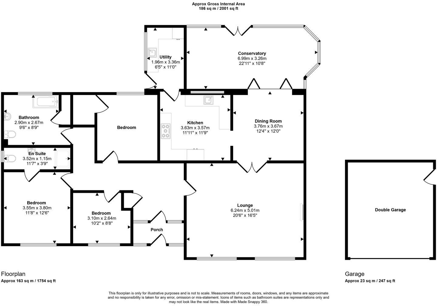 High Rifts, Stainton floorplan