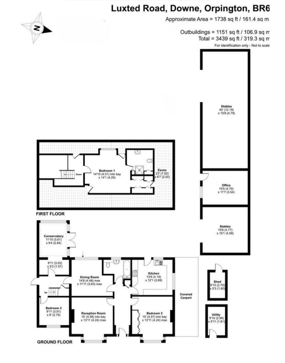 Luxted Road, Orpington, BR6 floorplan