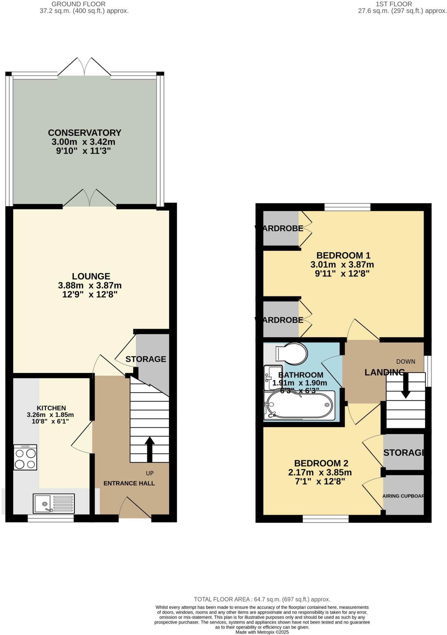 Old School Lane, Calow, S44 floorplan