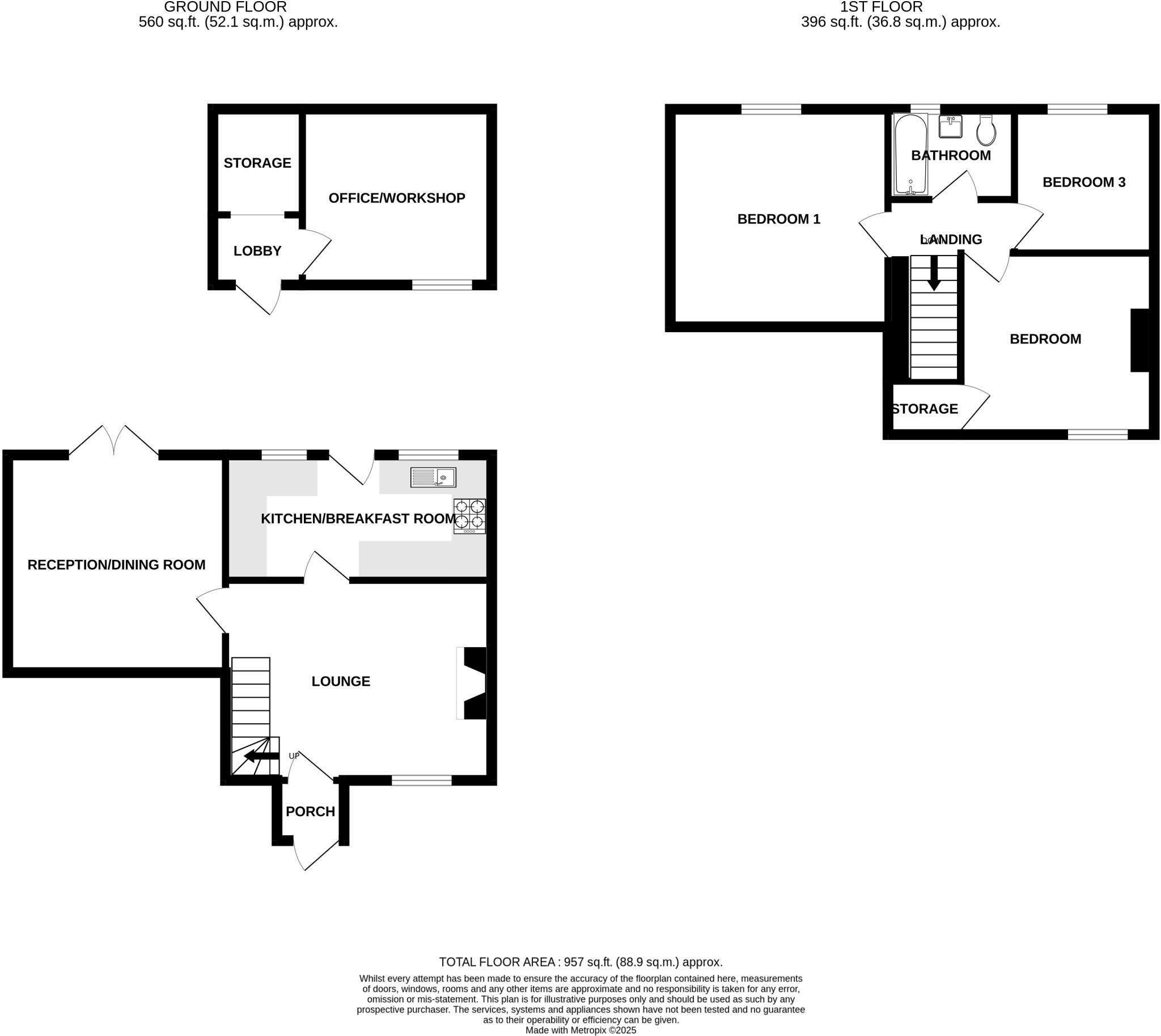 Mead View, Post Office Lane, South Chard, TA20 floorplan