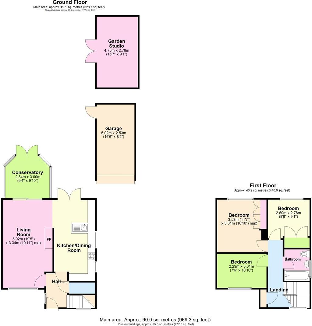 Manor Road, Barlestone floorplan