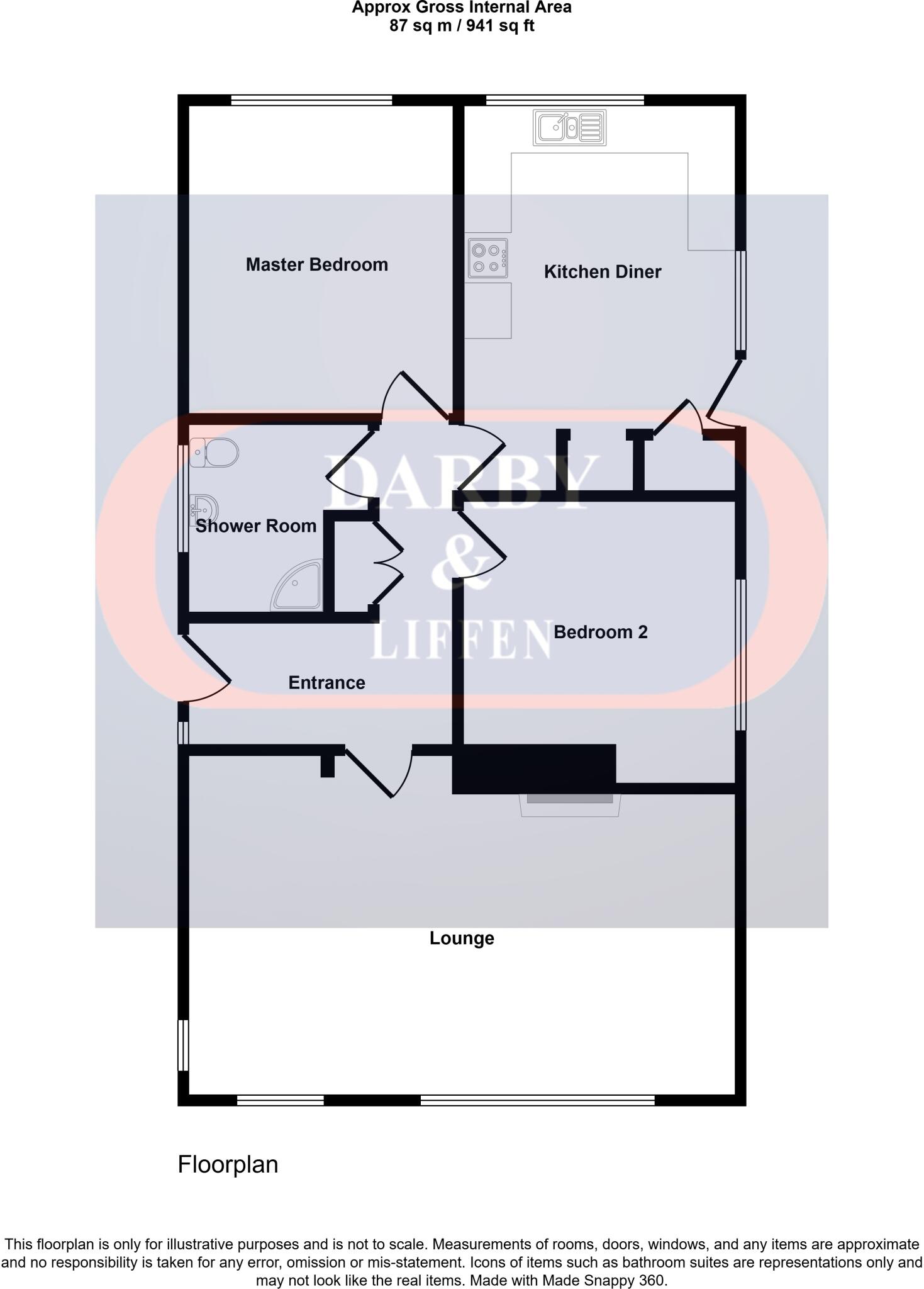 Brasenose Avenue, Gorleston floorplan