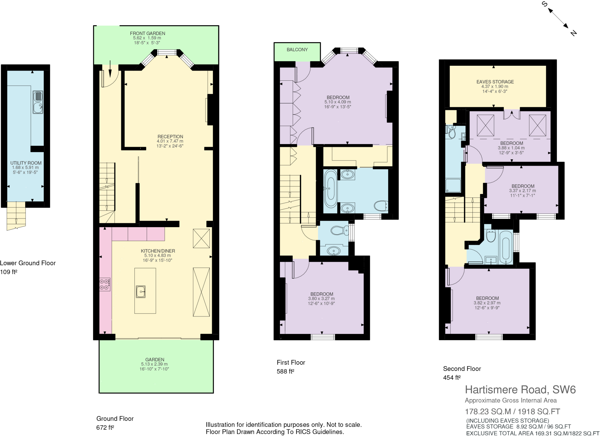 Hartismere Road, London, SW6 floorplan