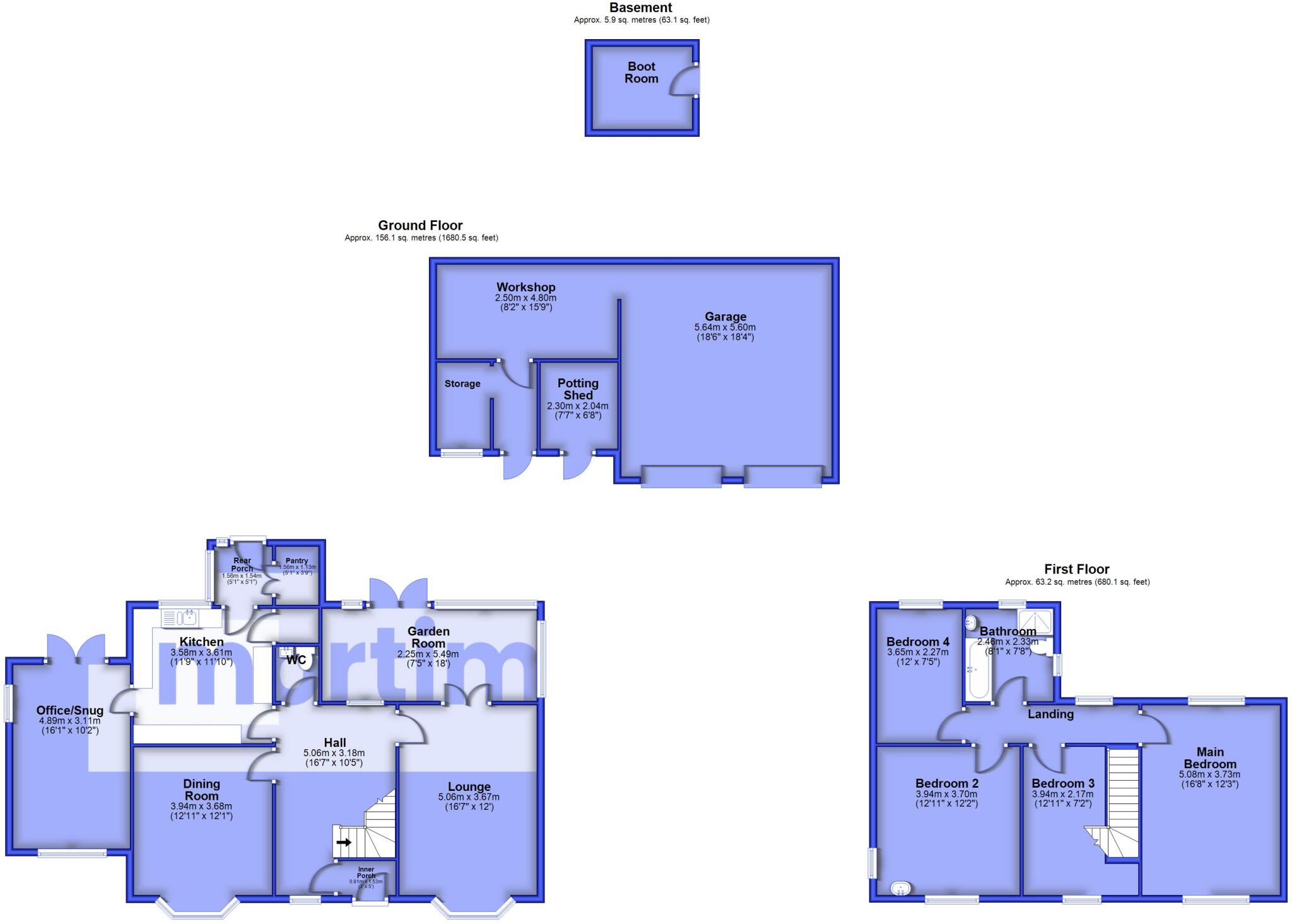 Church Street, Clayton Le Moors, Accrington, Lancashire, BB5 floorplan