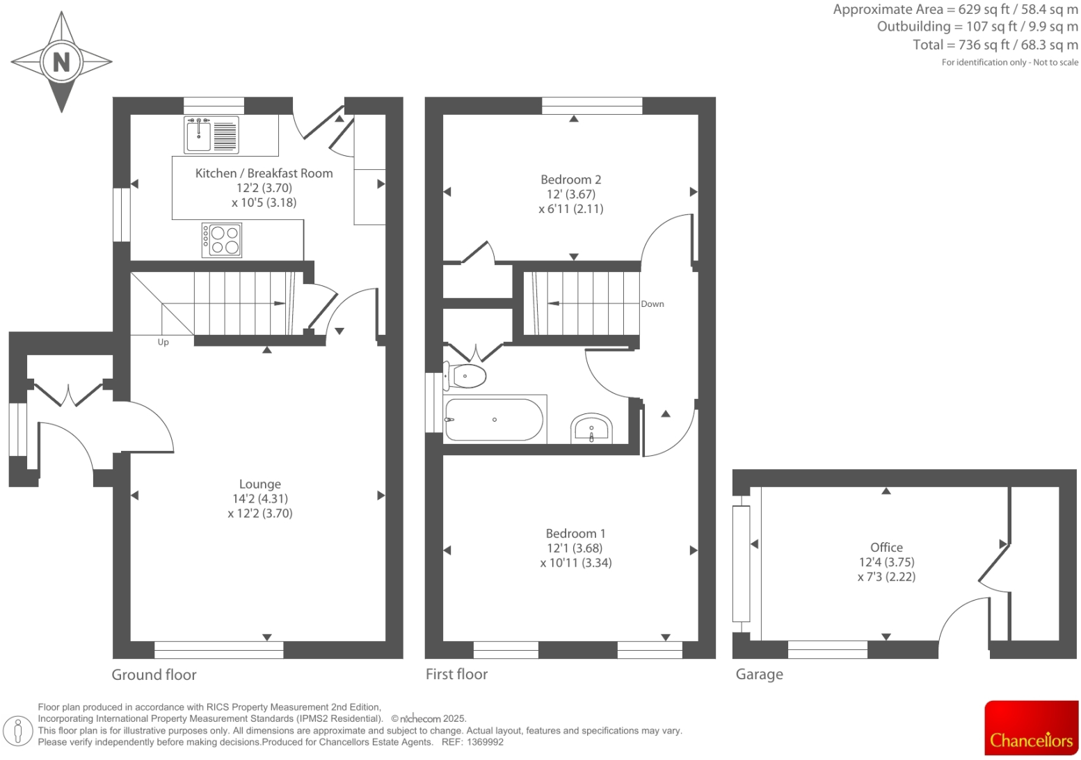 Thorney Leys, Witney, OX28 floorplan