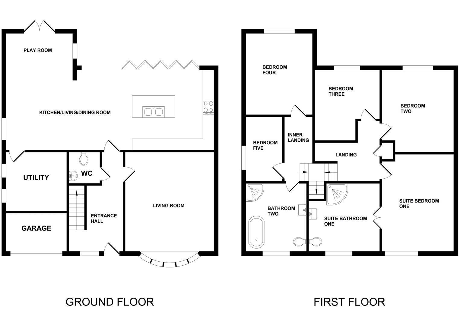 Sherbourne Close, Highlight Park, Barry floorplan