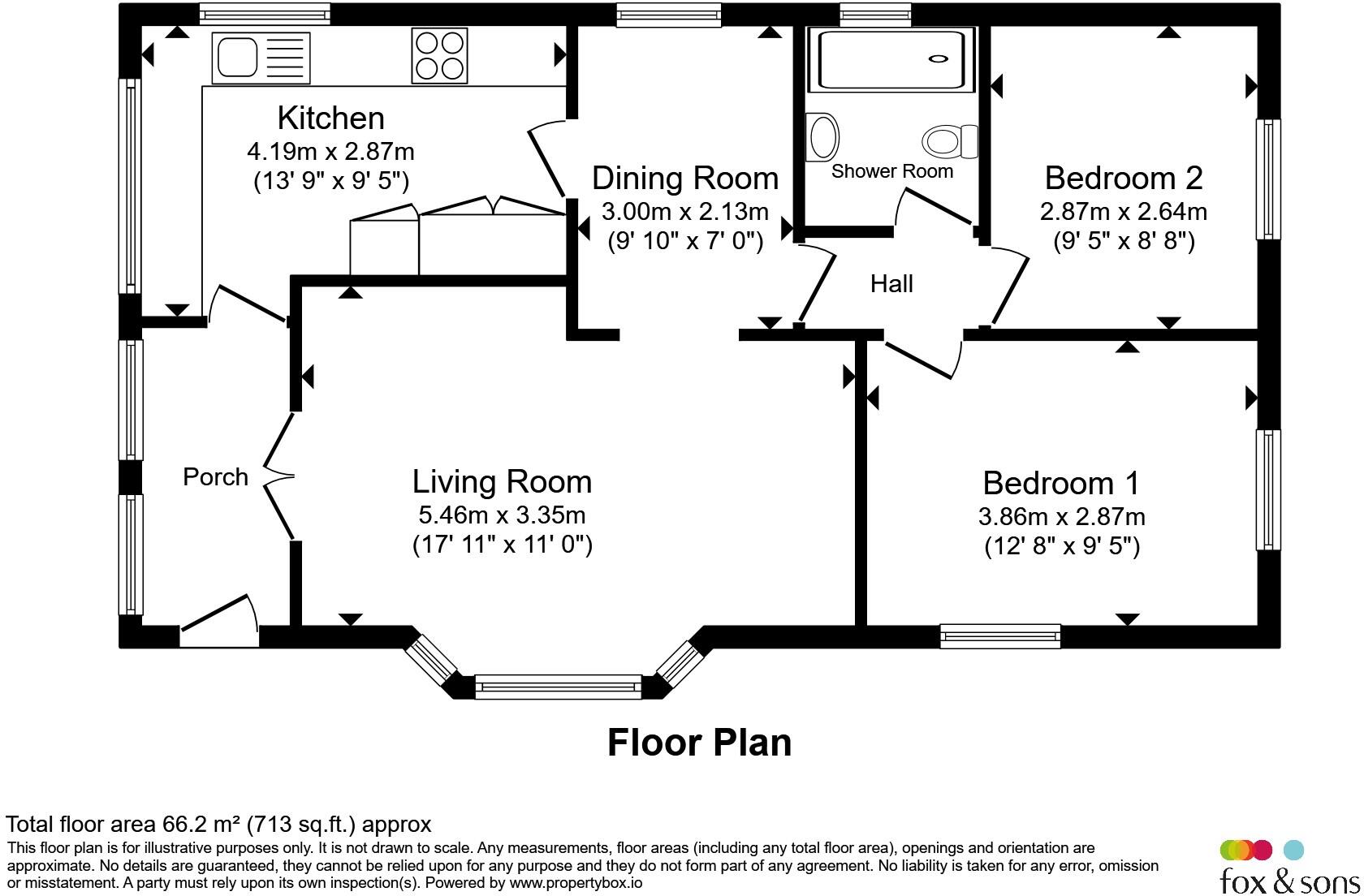 Upper Horsebridge, Hailsham floorplan