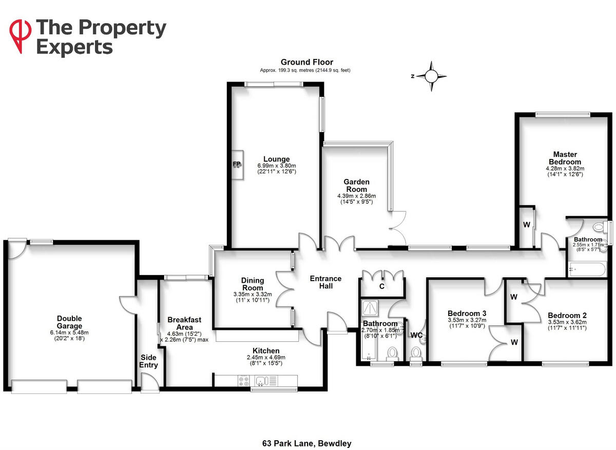Park Lane, Bewdley, DY12 floorplan