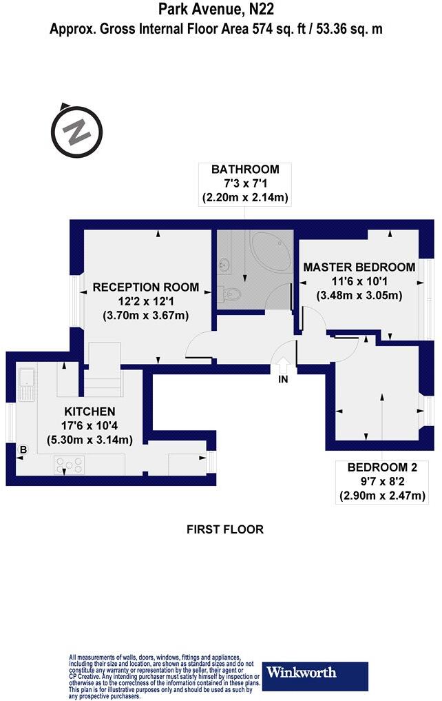 Park Avenue, London, N22 floorplan