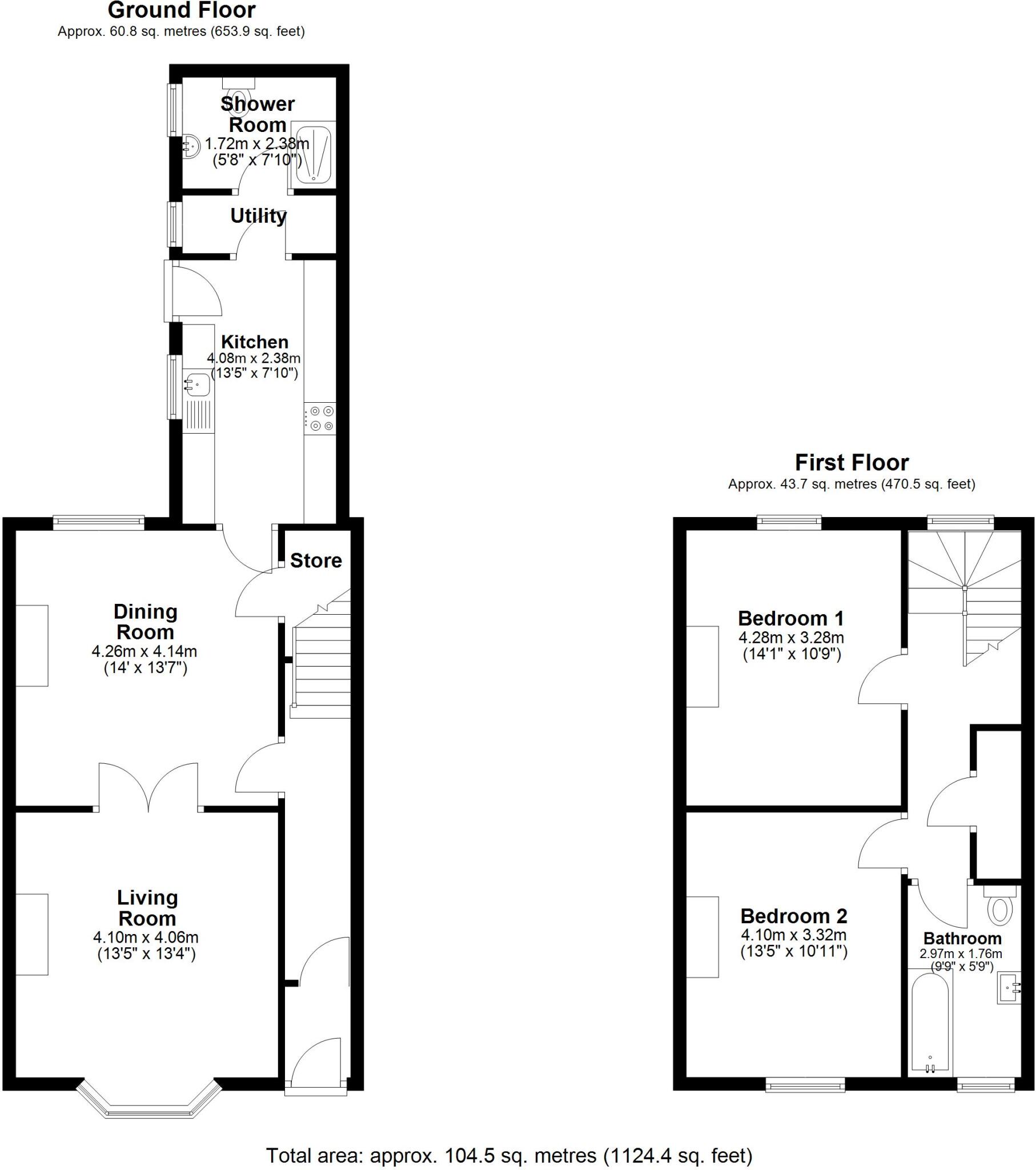 Melbourne Terrace, Sacriston, Durham, DH7 floorplan