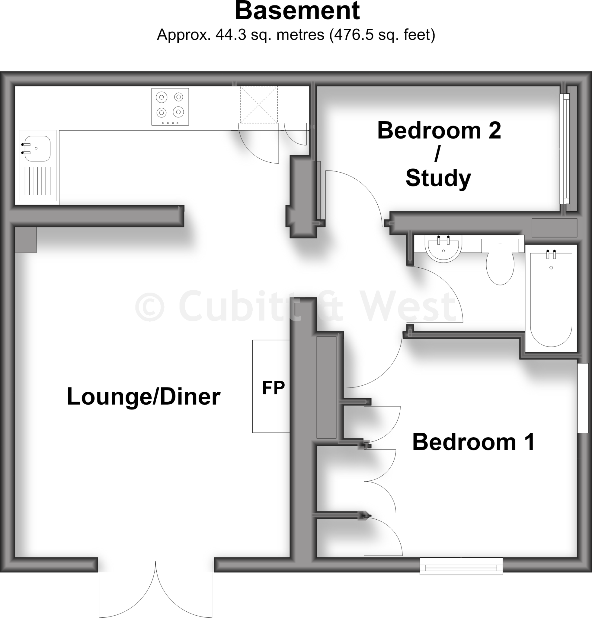 London Road, Redhill, Surrey floorplan