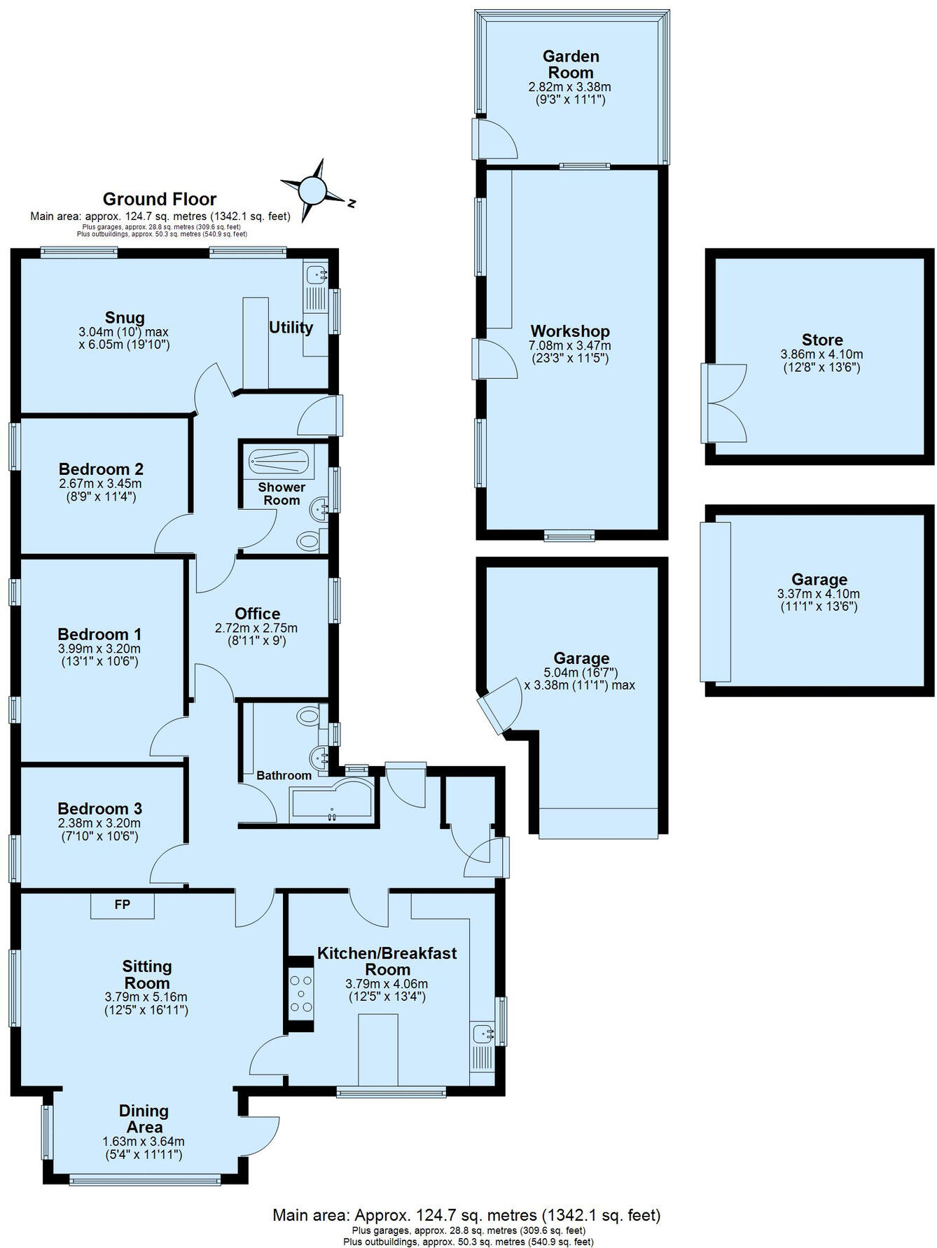 Beesands, Kingsbridge floorplan