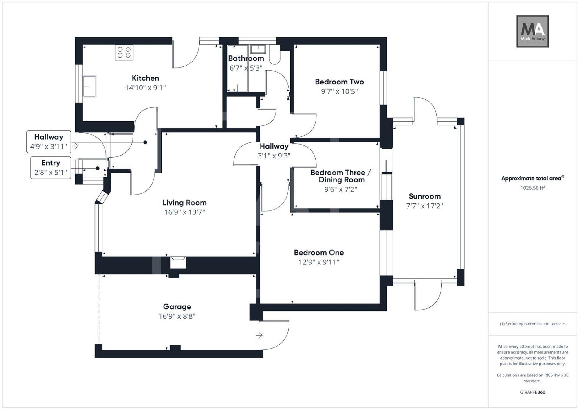 Hudson Close, Old Hall, WA5 floorplan