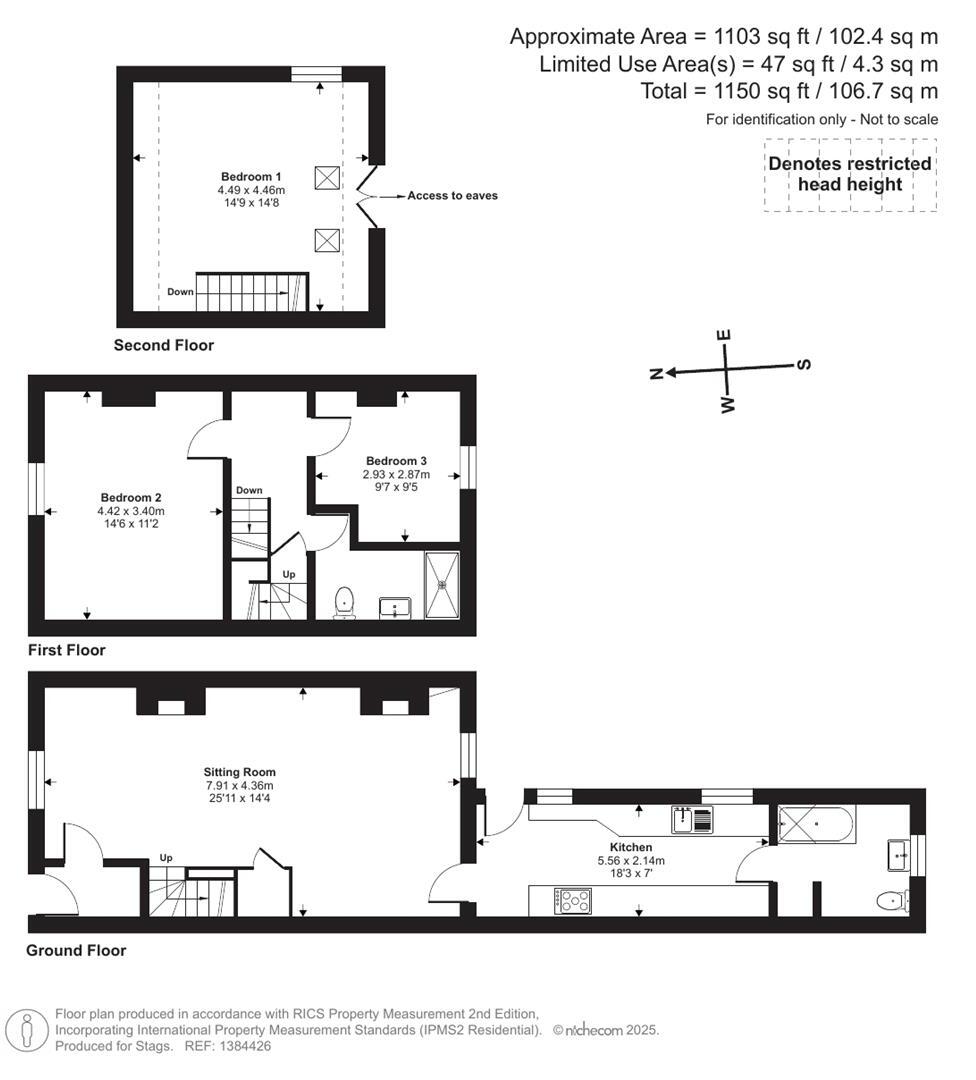 West Allington, Bridport floorplan