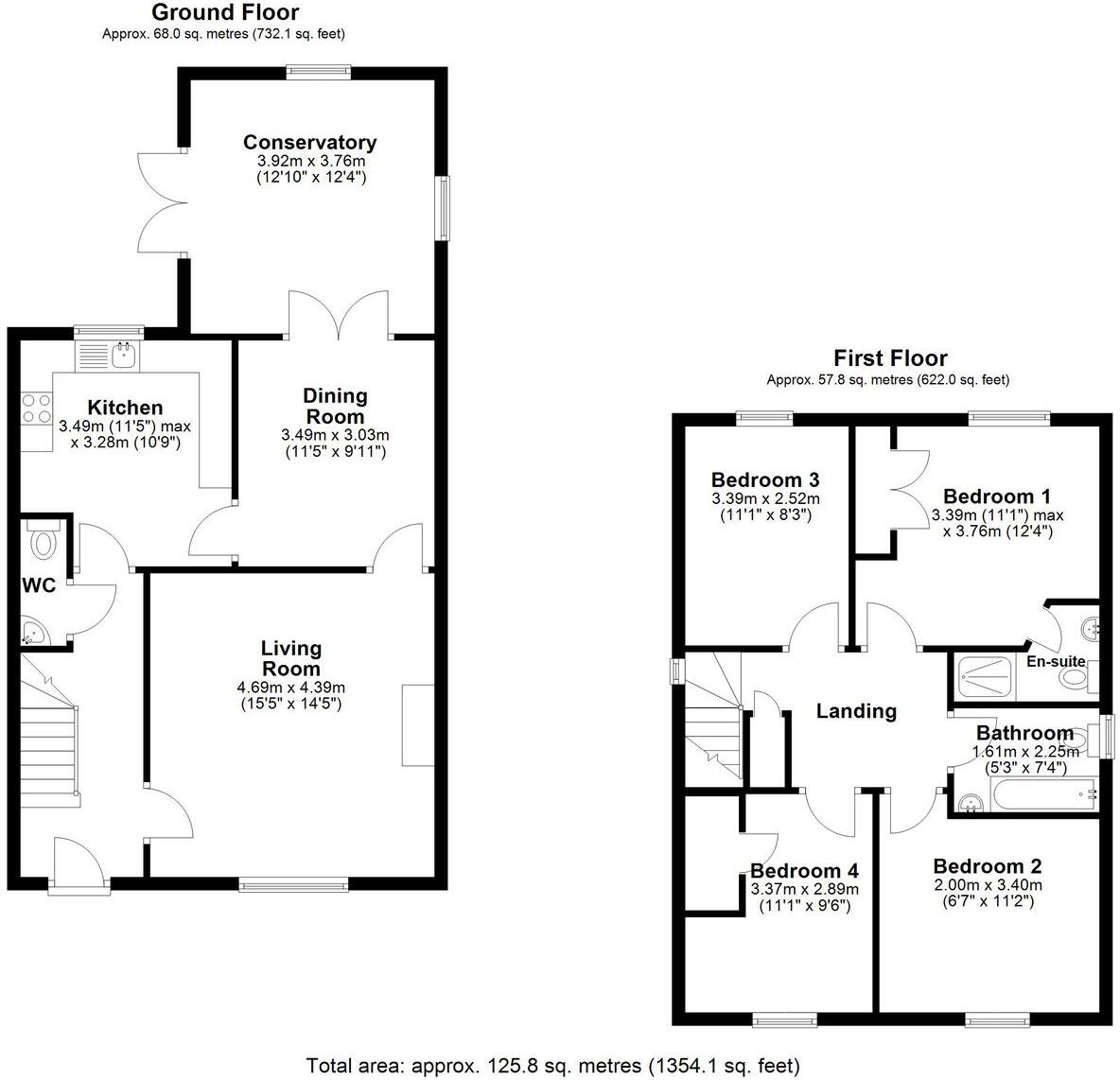 Rowhurst Crescent, Talke, ST7 1GB floorplan