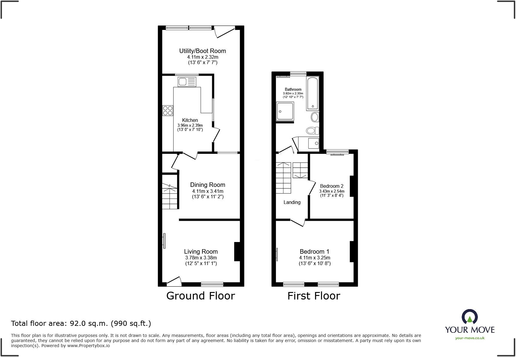 College Road, Deal, Kent, CT14 floorplan