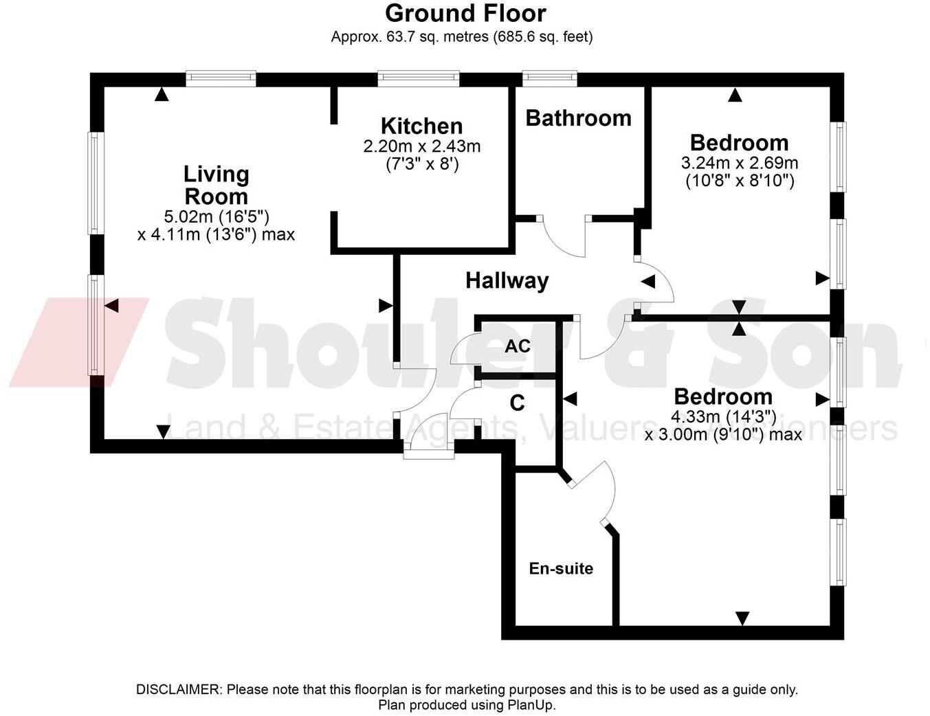 Buttermere Close, Melton Mowbray floorplan