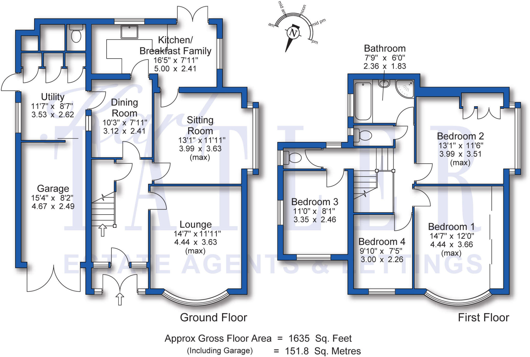 Larcombe Avenue, Upton, Wirral floorplan