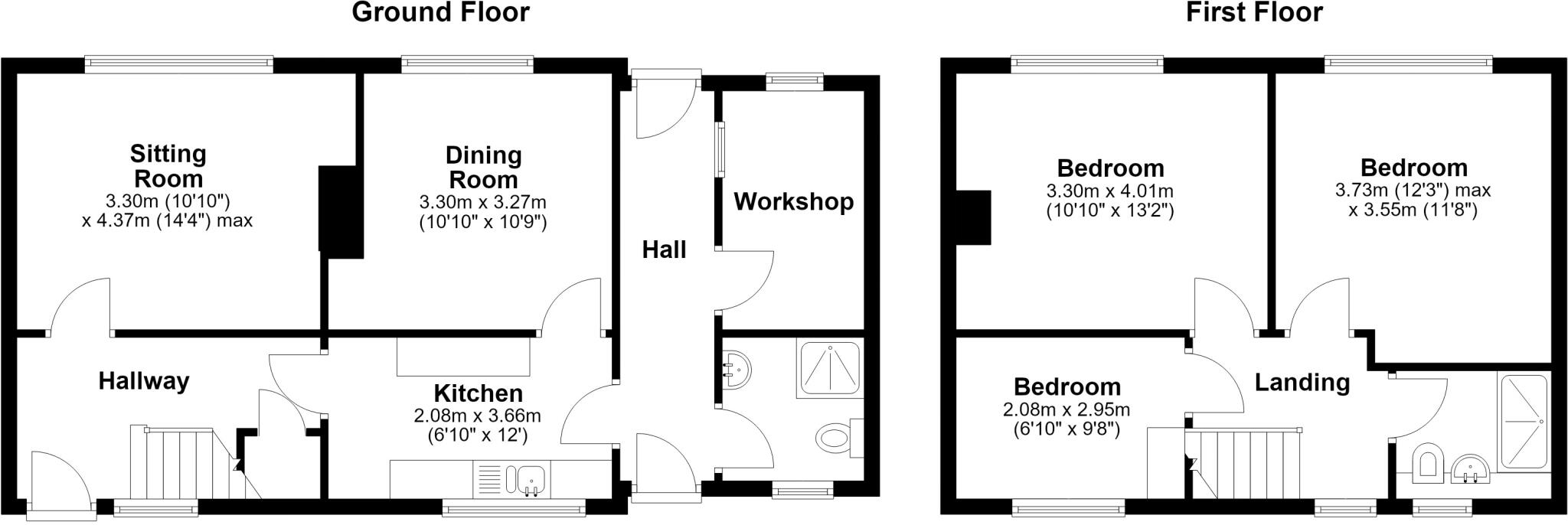 Summerlands Road, BS23 floorplan