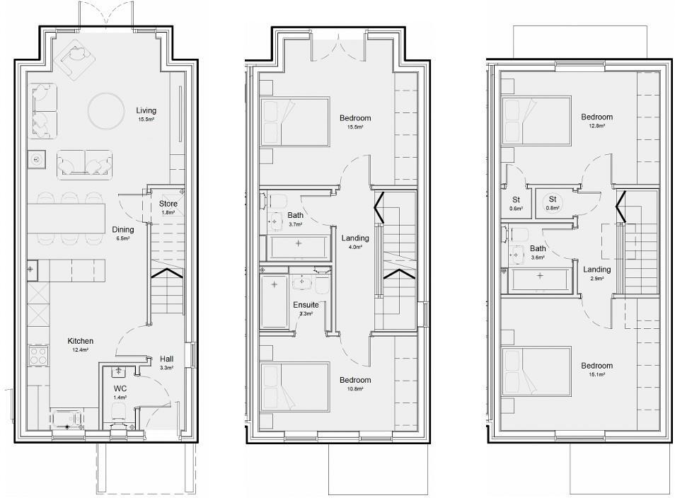 3, The Place, Roundhay floorplan