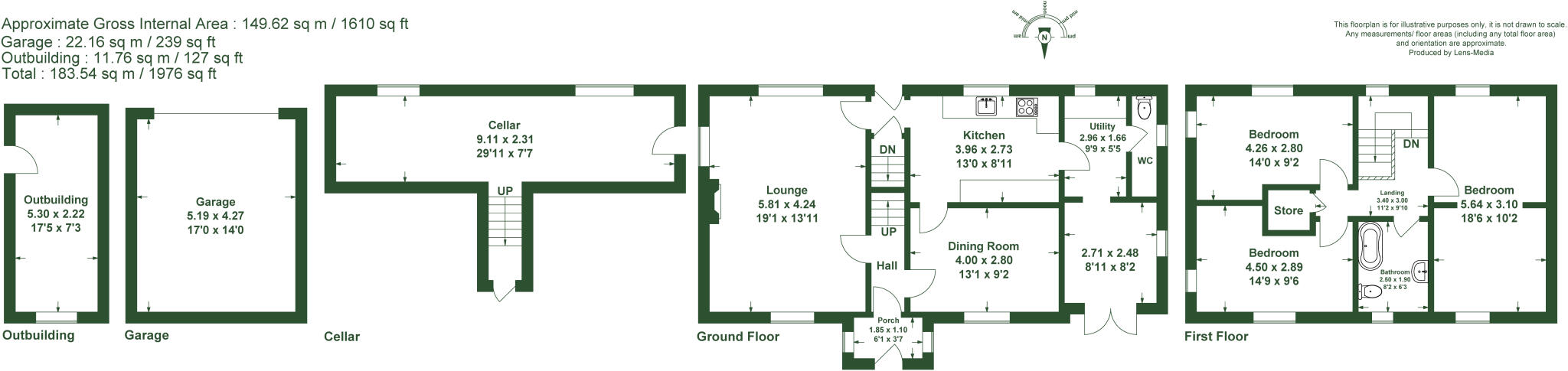 Yealand Road, Yealand Conyers, Carnforth, Lancashire floorplan
