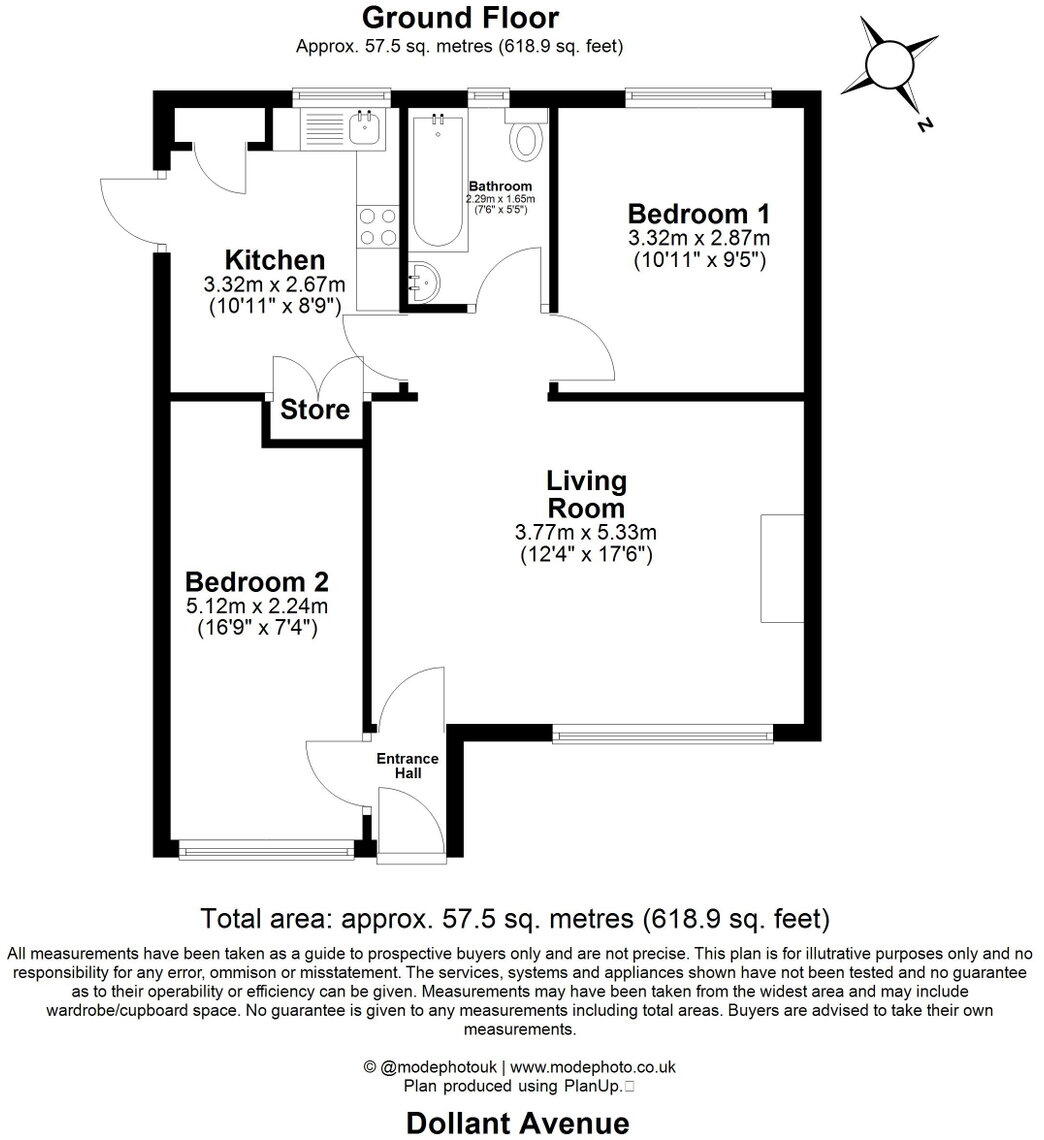 Dollant Avenue, Canvey Island, SS8 9EJ floorplan
