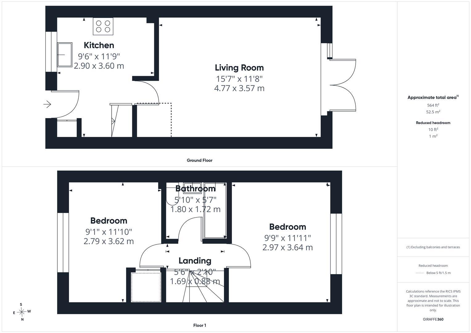 Vickery Walk, Lavender Grange, Aylesbury floorplan