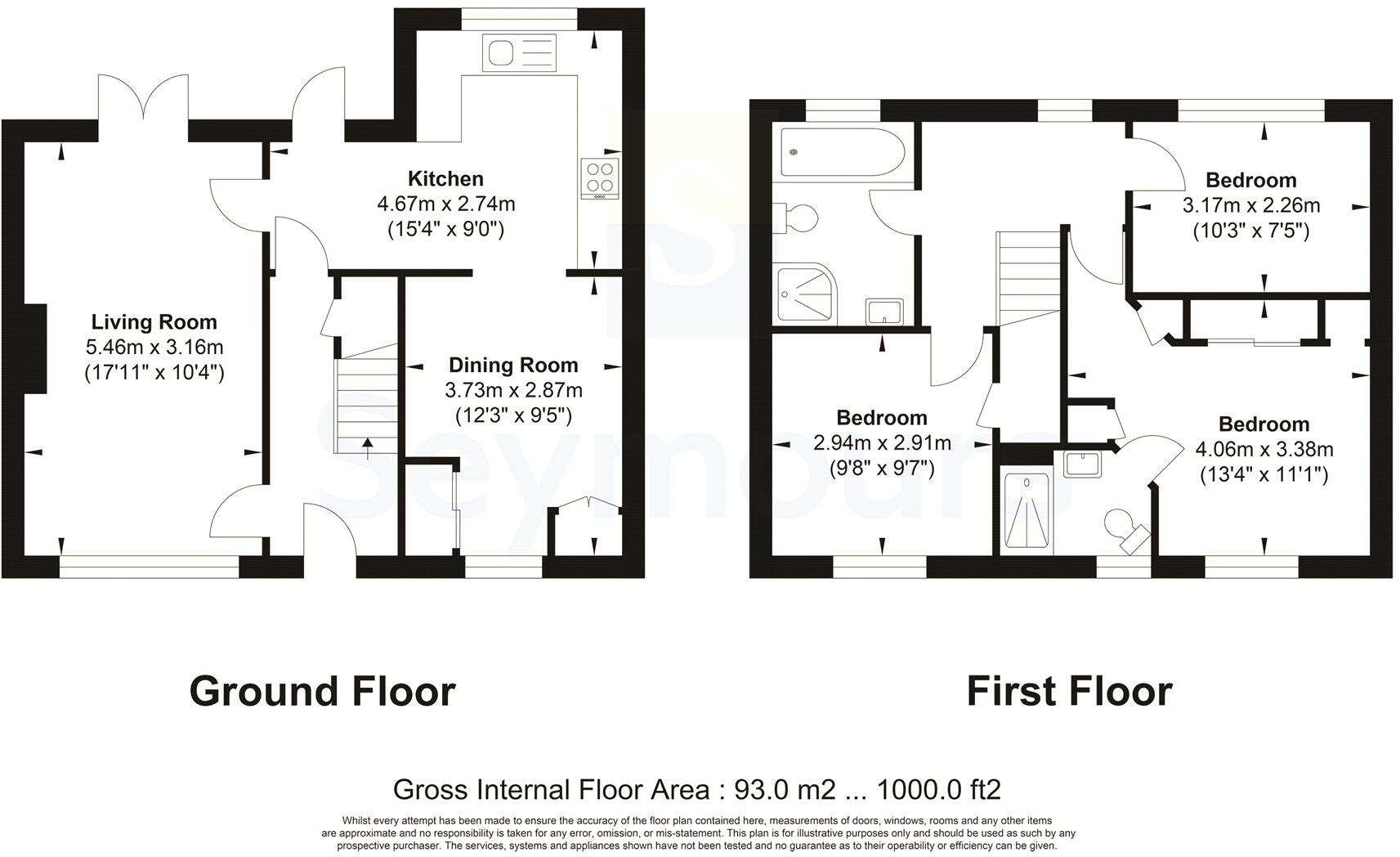 Sundridge Road, Woking, Surrey, GU22 floorplan