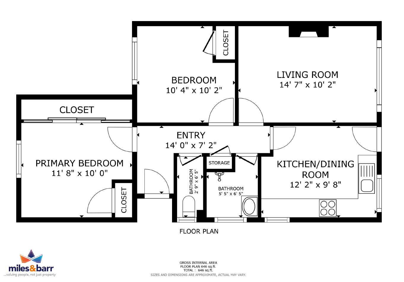 Pysons Road, Ramsgate, Kent, CT12 floorplan