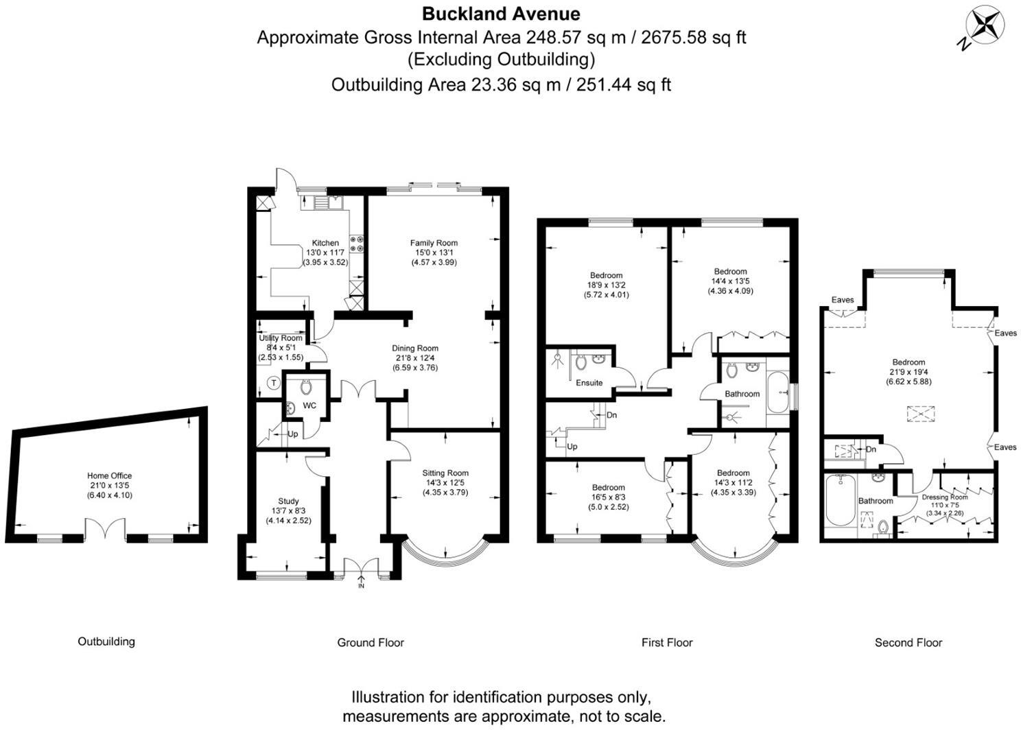 Buckland Avenue, Slough floorplan
