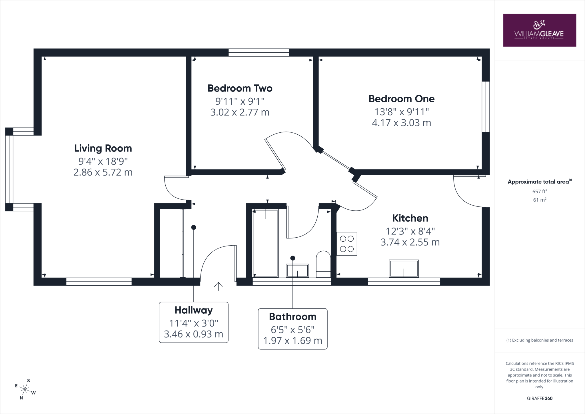 Salisbury Drive, Prestatyn, LL19 floorplan