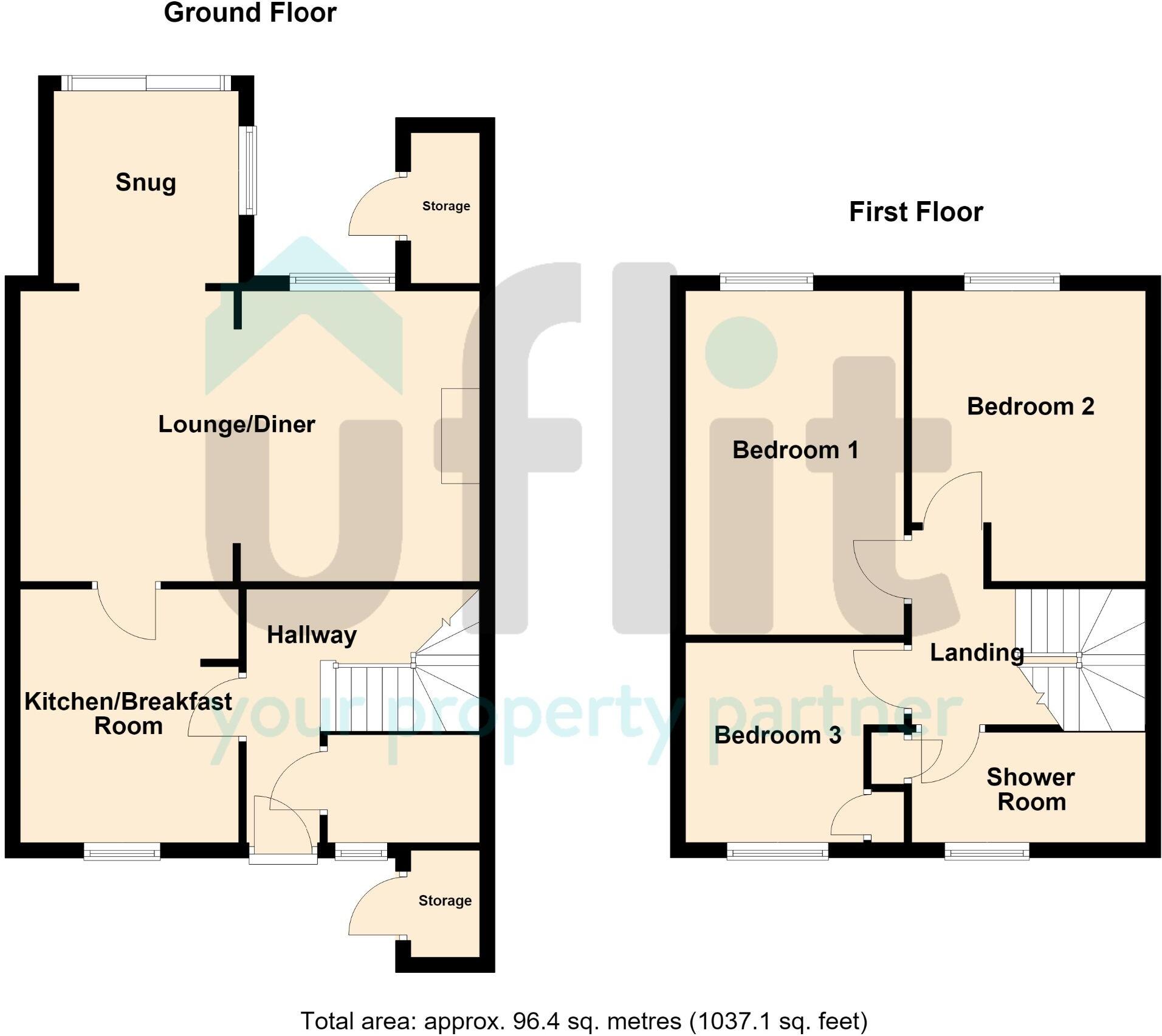 Greystones Road, Whiston, Rotherham floorplan
