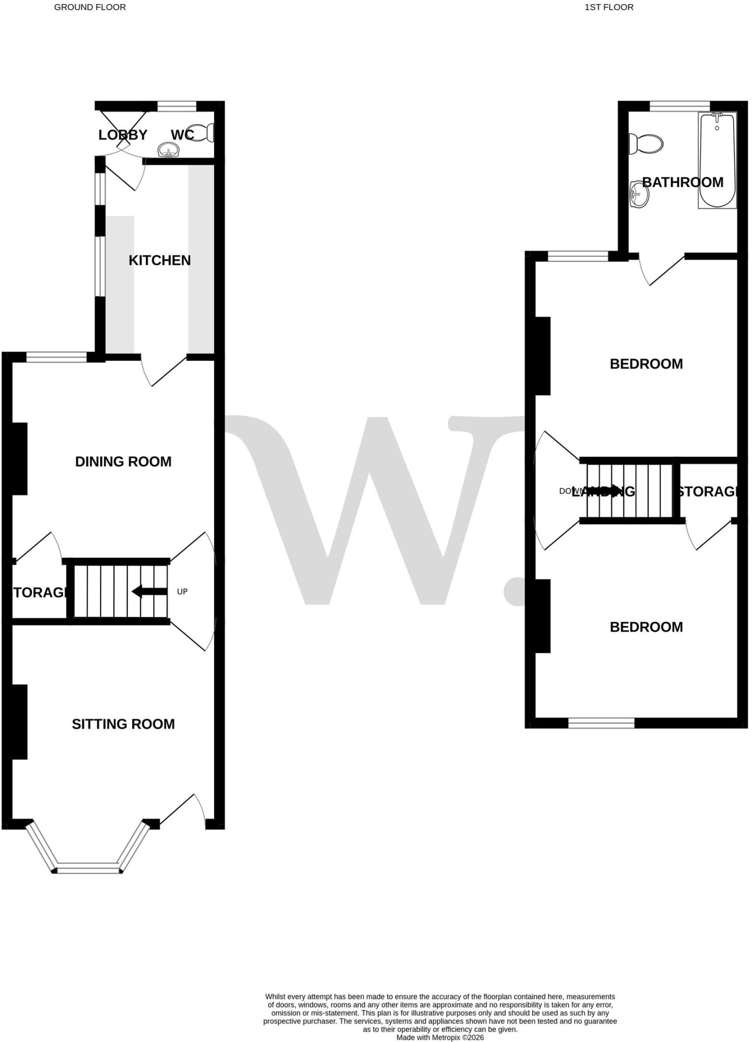 Muriel Road, Norwich, NR2 floorplan