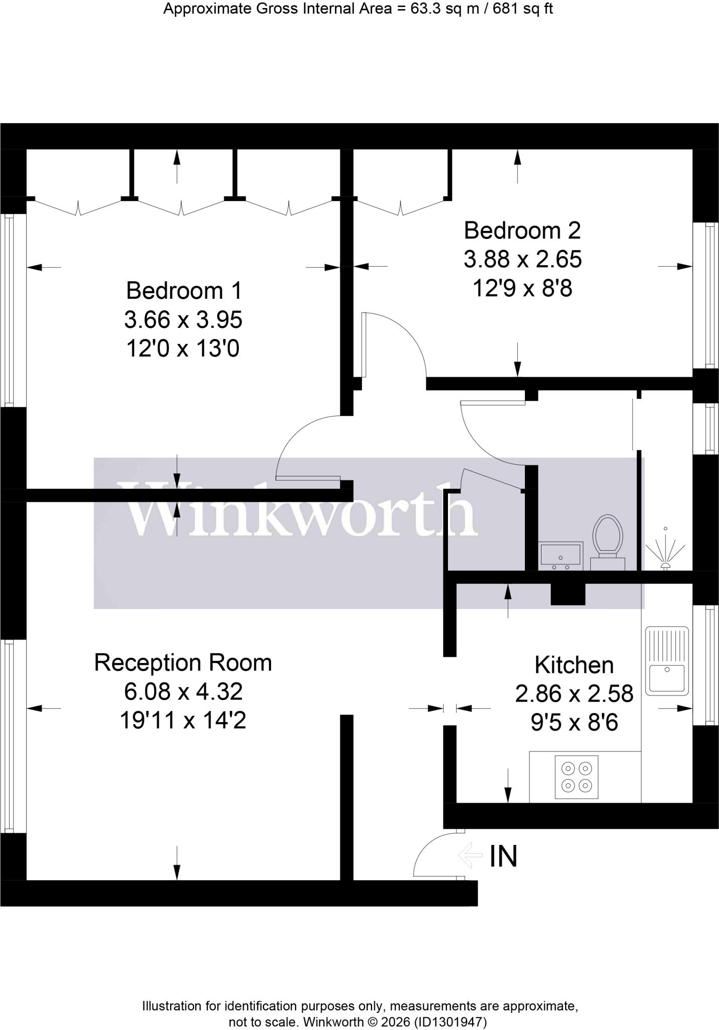Boreham Holt, Elstree, Borehamwood, Hertfordshire, WD6 floorplan