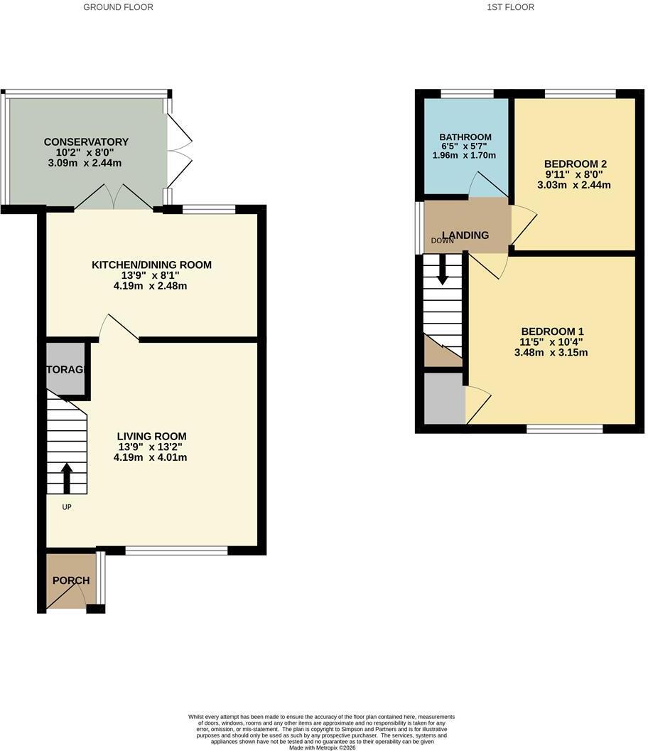 NN16, Afan Close, Kettering floorplan