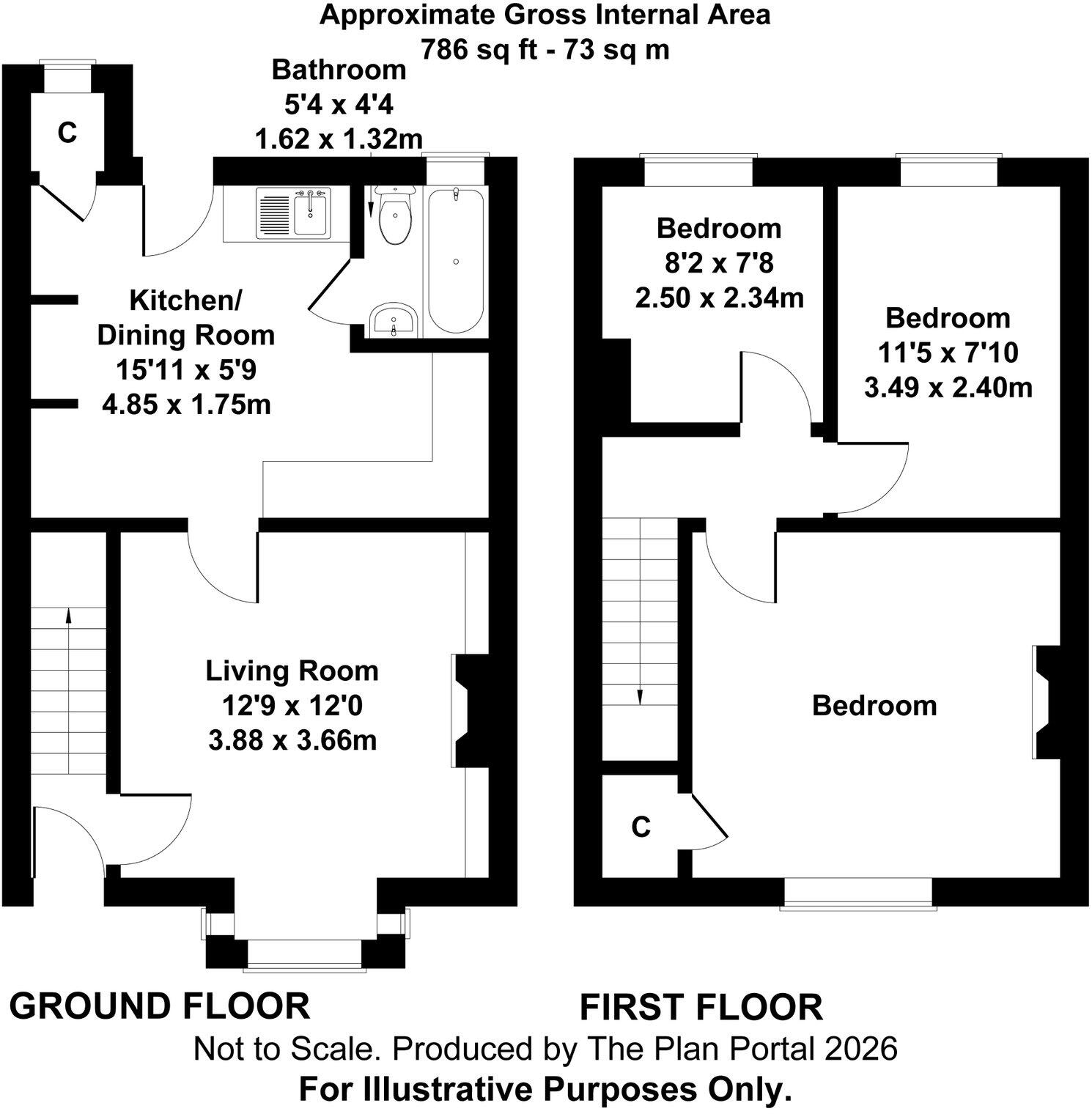 Oxford Road, Calne floorplan