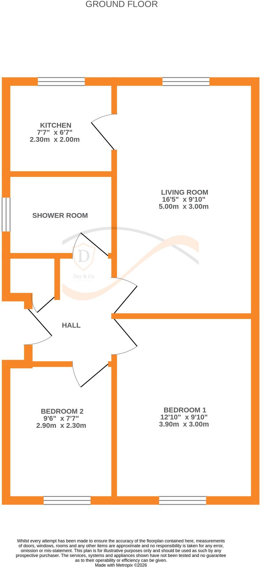 Oak Bank Crescent, Oakworth, Keighley, BD22 floorplan