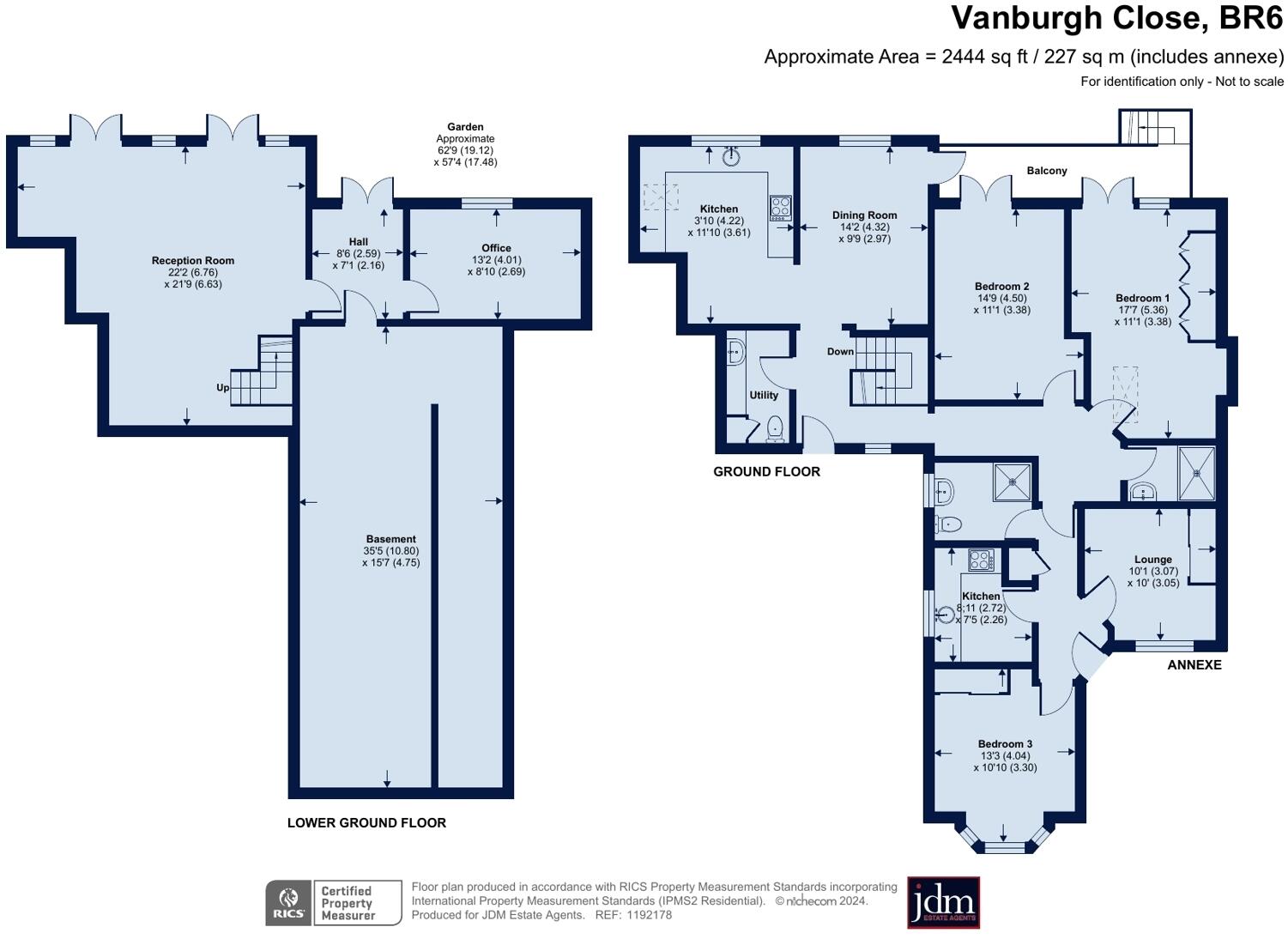Vanburgh Close, Orpington, BR6 floorplan