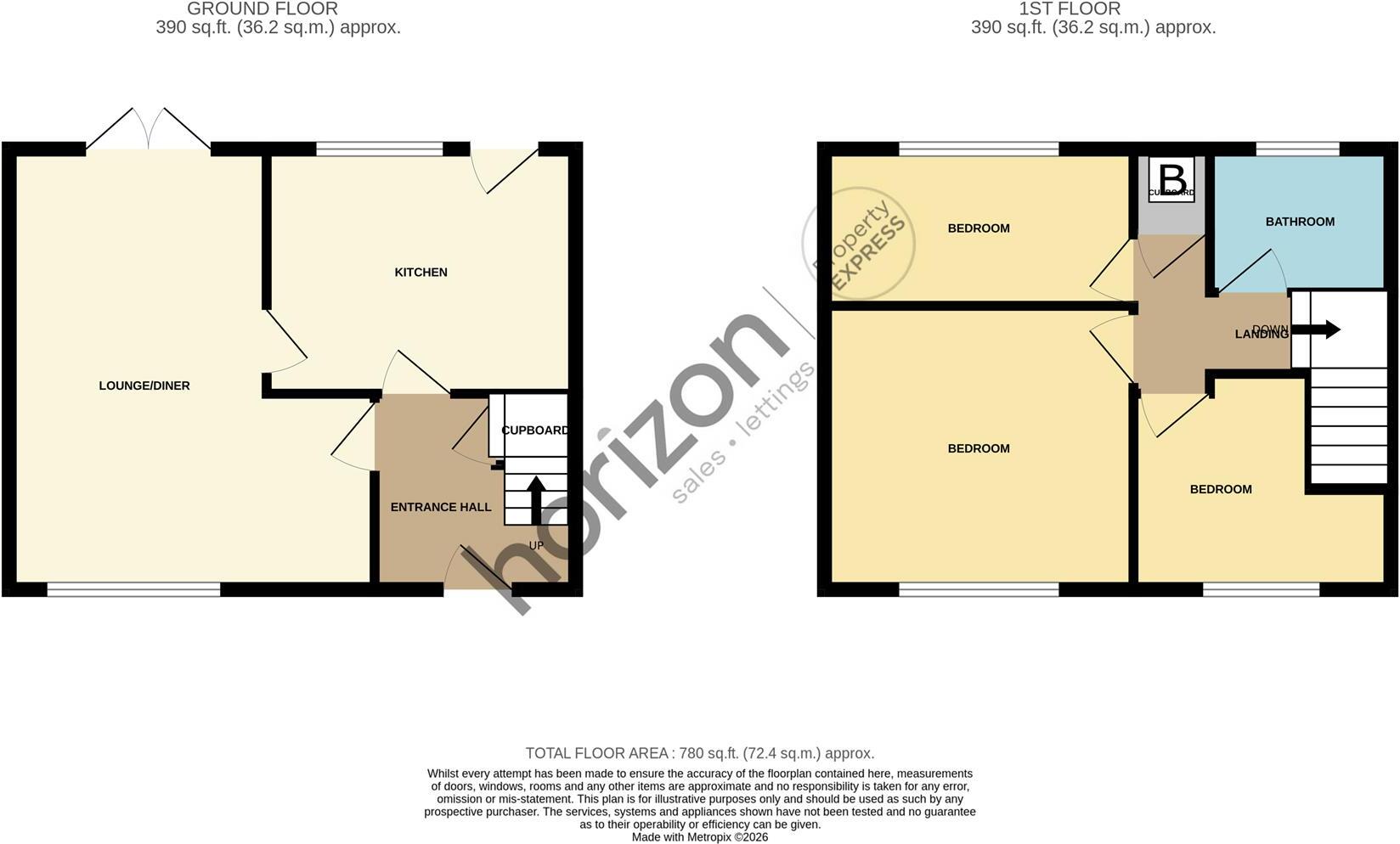 Kimberley Drive, Middlesbrough, TS3 floorplan