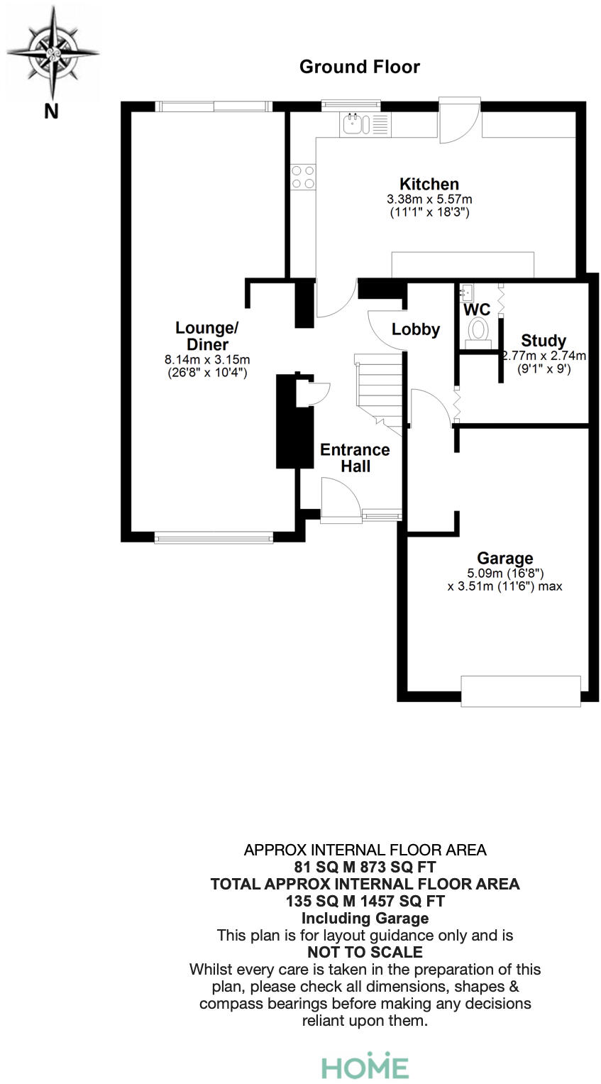 Sidmouth Road, Old Springfield, Chelmsford floorplan
