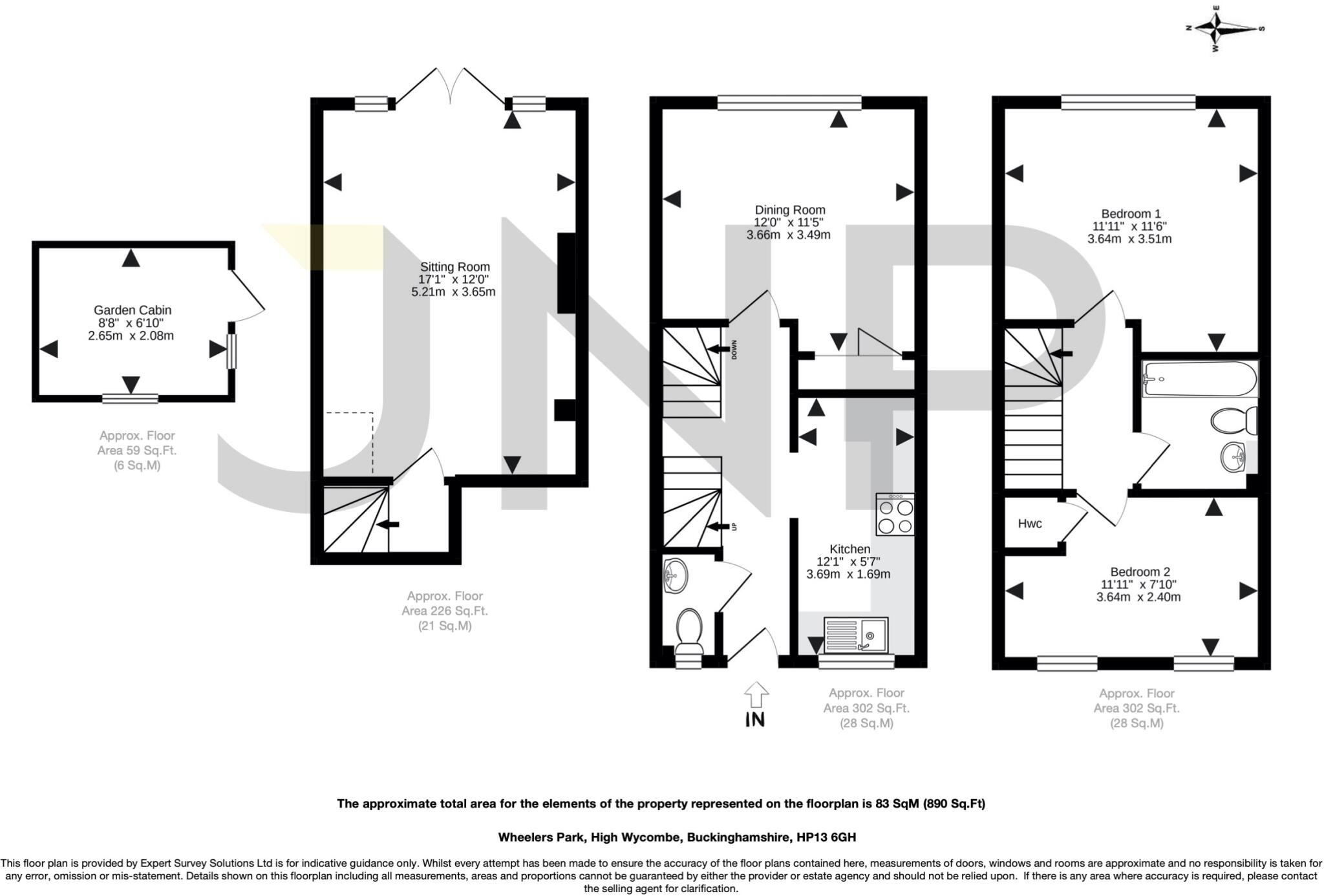 Wheelers Park, High Wycombe, HP13 floorplan