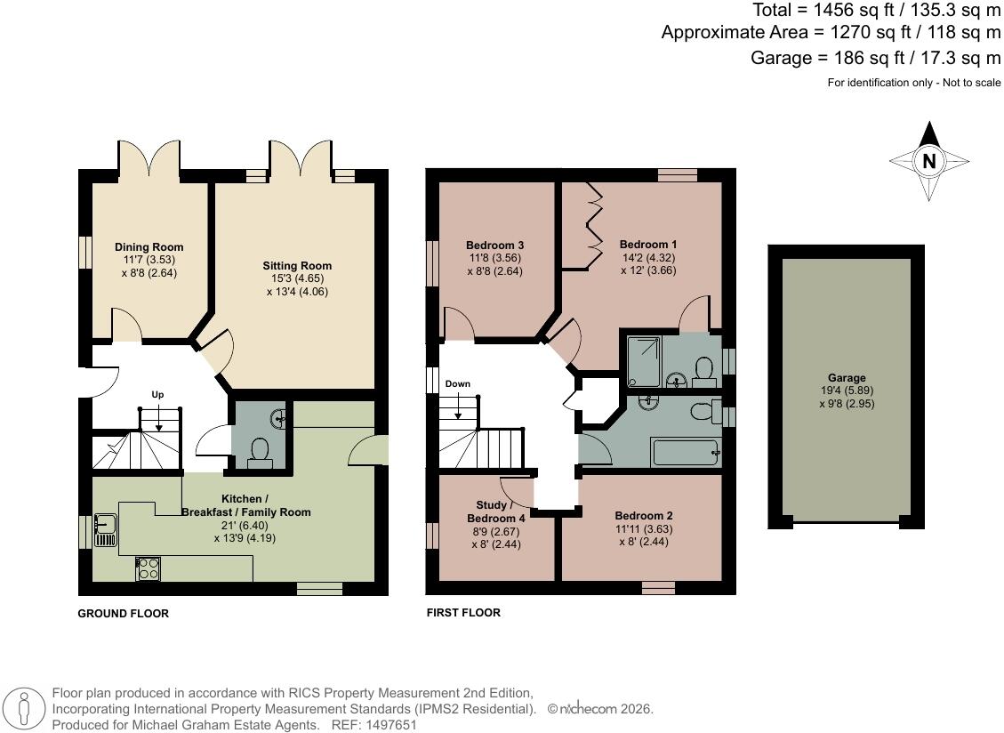 Ratcliffe Close, Old Stratford, Milton Keynes, Northamptonshire, MK19 floorplan